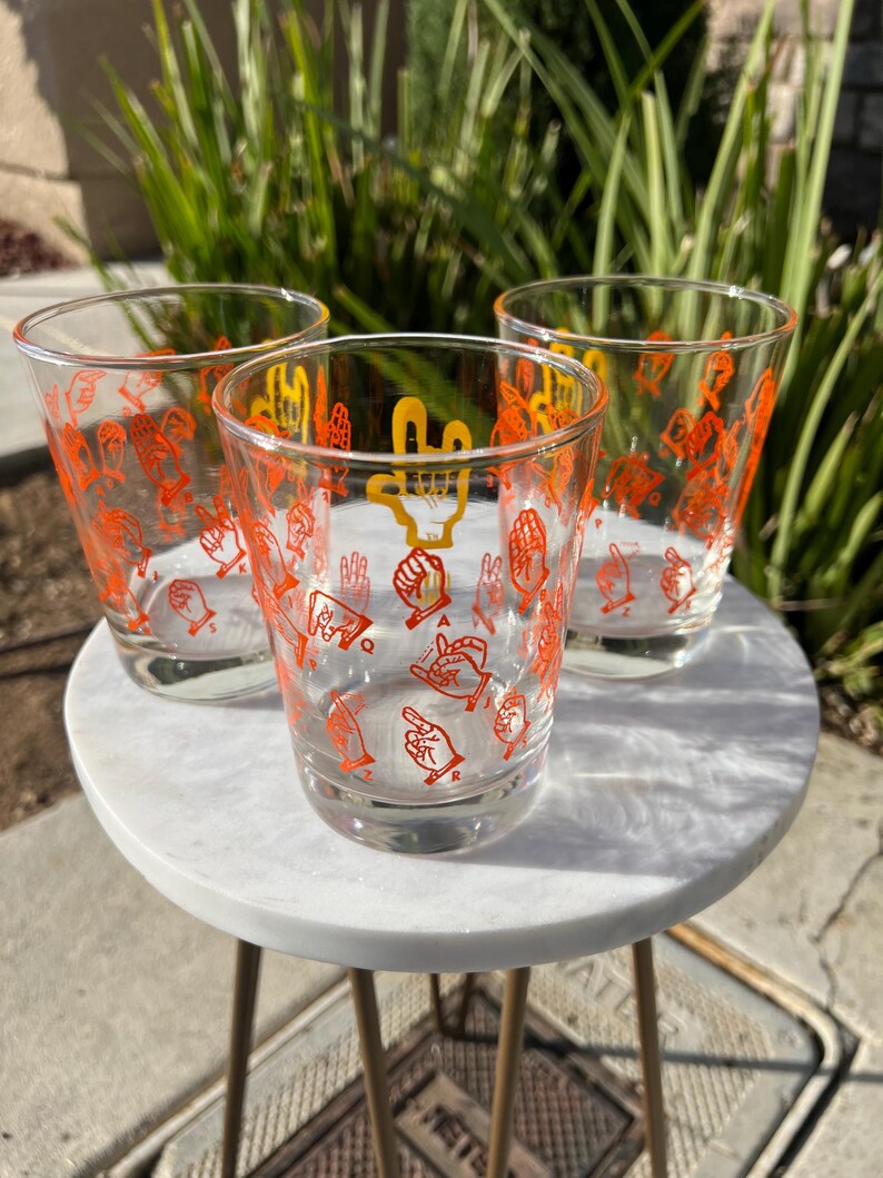 Vintage American Sign Language Glasses - Etsy