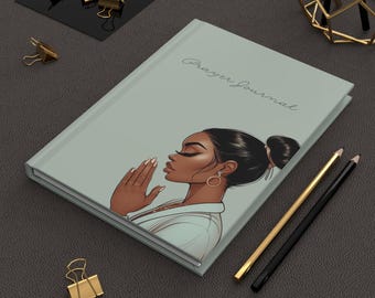 Hard cover notebook wellness journal for women self care therapy journal black owned shops healing journal self love era grieving gifts