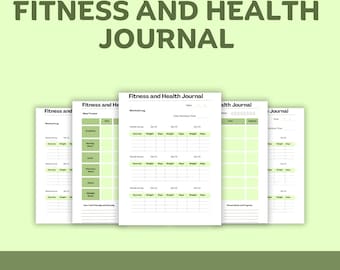 Personal Fitness & Health Journal | Goodnotes, Notability Planner