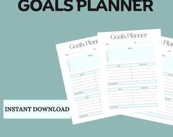Tor-Planer | Vision Board, Habit Tracker (Digitaler Download)
