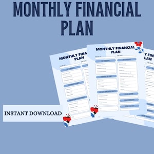 Monthly Financial Plan|financial planner|goal tracker|Financial Goals|goal planner|financial tracker|finance planner|financial goal