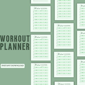 Workout Planner|workout tracker|fitness journal|fitness planner|fitness tracker|weight loss tracker|exercise log|exercise planner