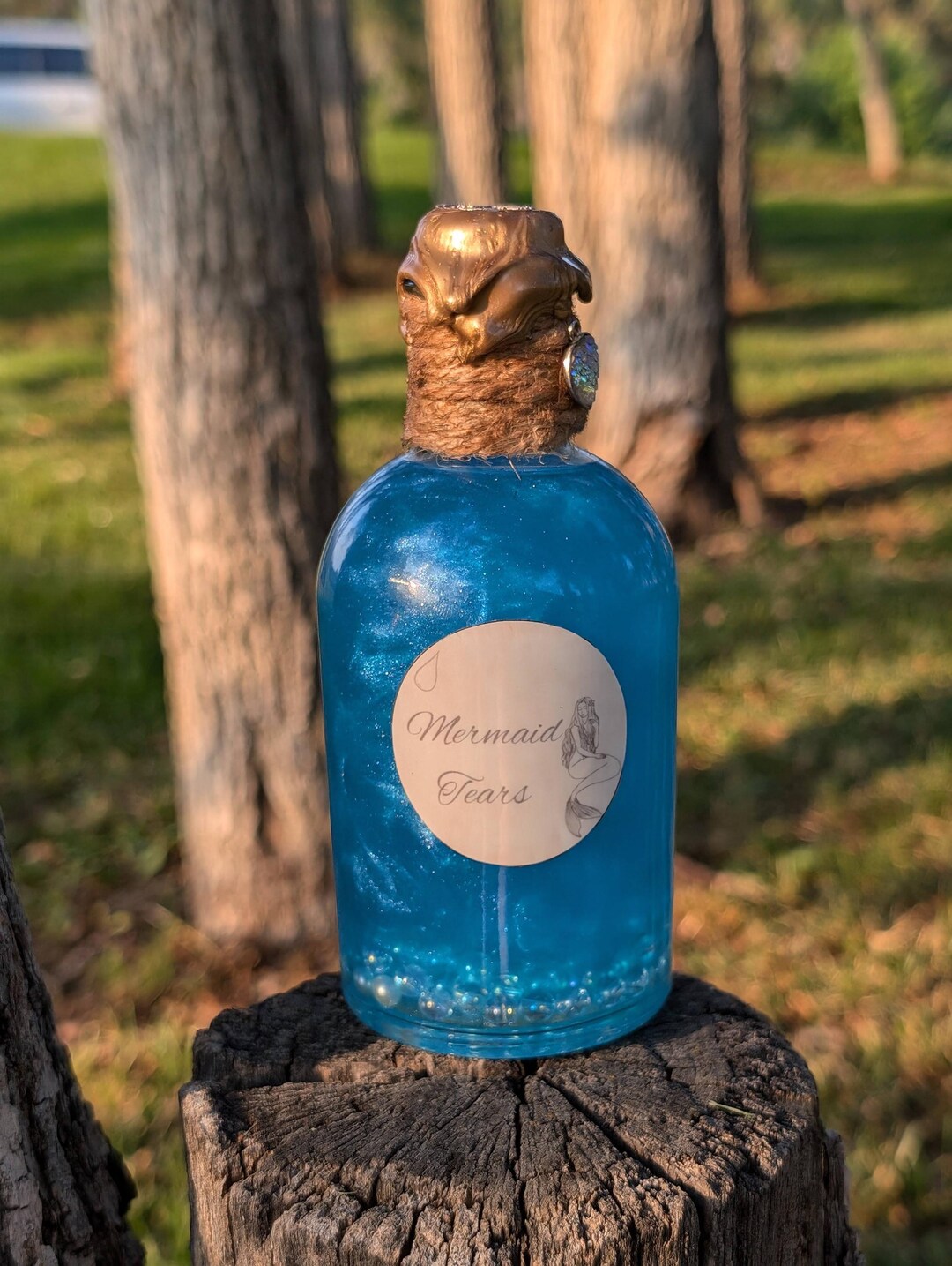 Mermaid Tears Apothecary Potion Bottle - Etsy