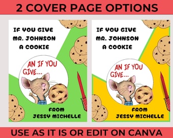 If You Give TEACHER A Cookie For Christmas | Teacher APPRECIATION Gift  | Christmas Mouse Cookie Book |  If You Give your Teacher a Cookie