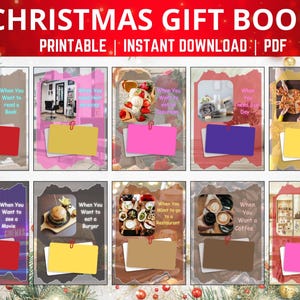Livre de Noël, Cadeau de Noël, Livre de Noël, Cadeau pour enseignant, Cadeau pour enseignant, Cadeau de remerciement pour enseignant, Cadeau de Noël à imprimer