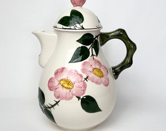 Teapot Wild Rose Coffee Pot Jug Wild Rose, Villeroy&Boch, Germany