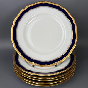 Platos antiguos Hutschenreuther Hohenberg, Alemania vintage / plato, juego de platos