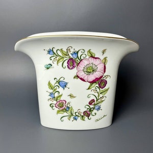 Hutschenreuther porcelain vase, vintage Germany