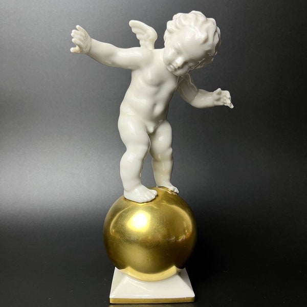 Antique figurine Putti Hutschenreuther vintage Germany