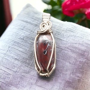 Sterling Silver Boulder Opal Pendant