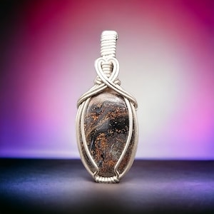 Sterling Silver Boulder Opal Pendant