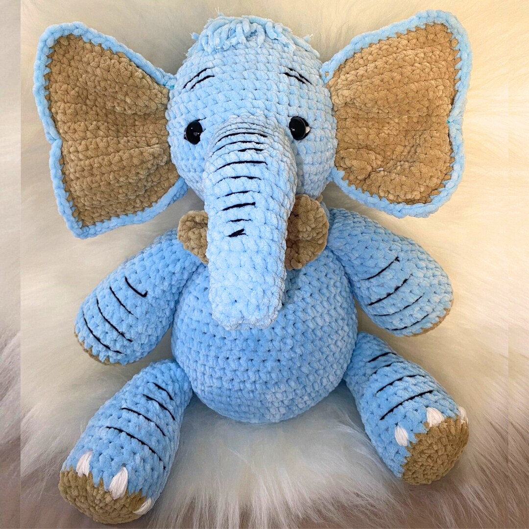 Crochet Animal Doll Handmade Amigurumi Teddy Bear for Nursery Etsy