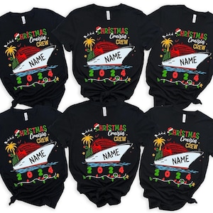 Family Christmas Cruise Shirt, Christmas Family Vacation Shirt, Personalized Christmas Cruise 2024 Shirt,  Making Memories Together Shirt
