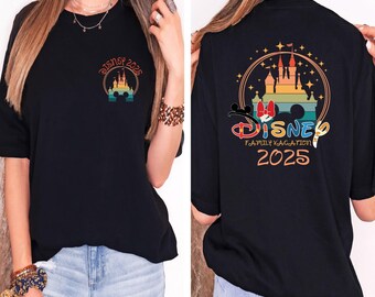 Disney 2025 Sweatshirt, Disney Trip 2025 Shirt, Disney Family Vacation Shirt, Disneyland 2025 Shirt, Disneyworld Shirt, Disney Family Shirt