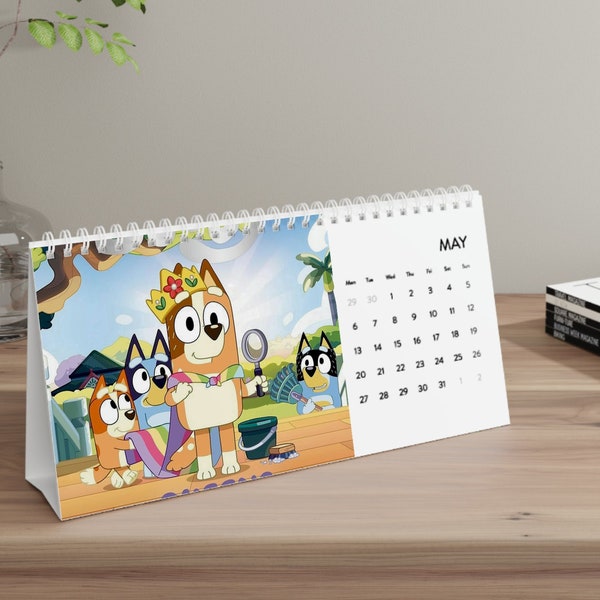 Bluey 2024 Calendar Etsy Australia