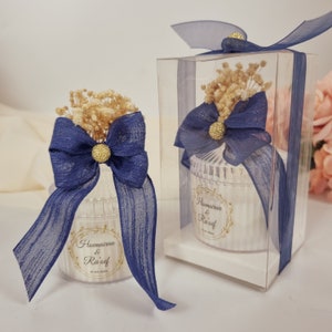 Personalized Elegant Candle Wedding Favor for Guests, Custom Name Candle, Unique Wedding Gift, Wholesale Wedding Candle, Luxury Wedding Gift