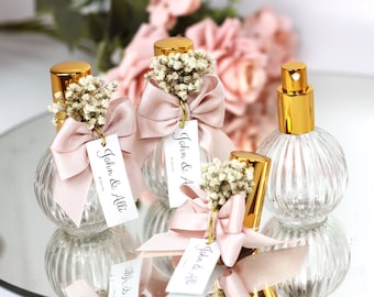 Personalized Empty Glass Cologne Bottle Wedding Favors for Guests, Party Perfume Bottle Favors, Wedding Perfume Favor, Wedding Cologne Favor