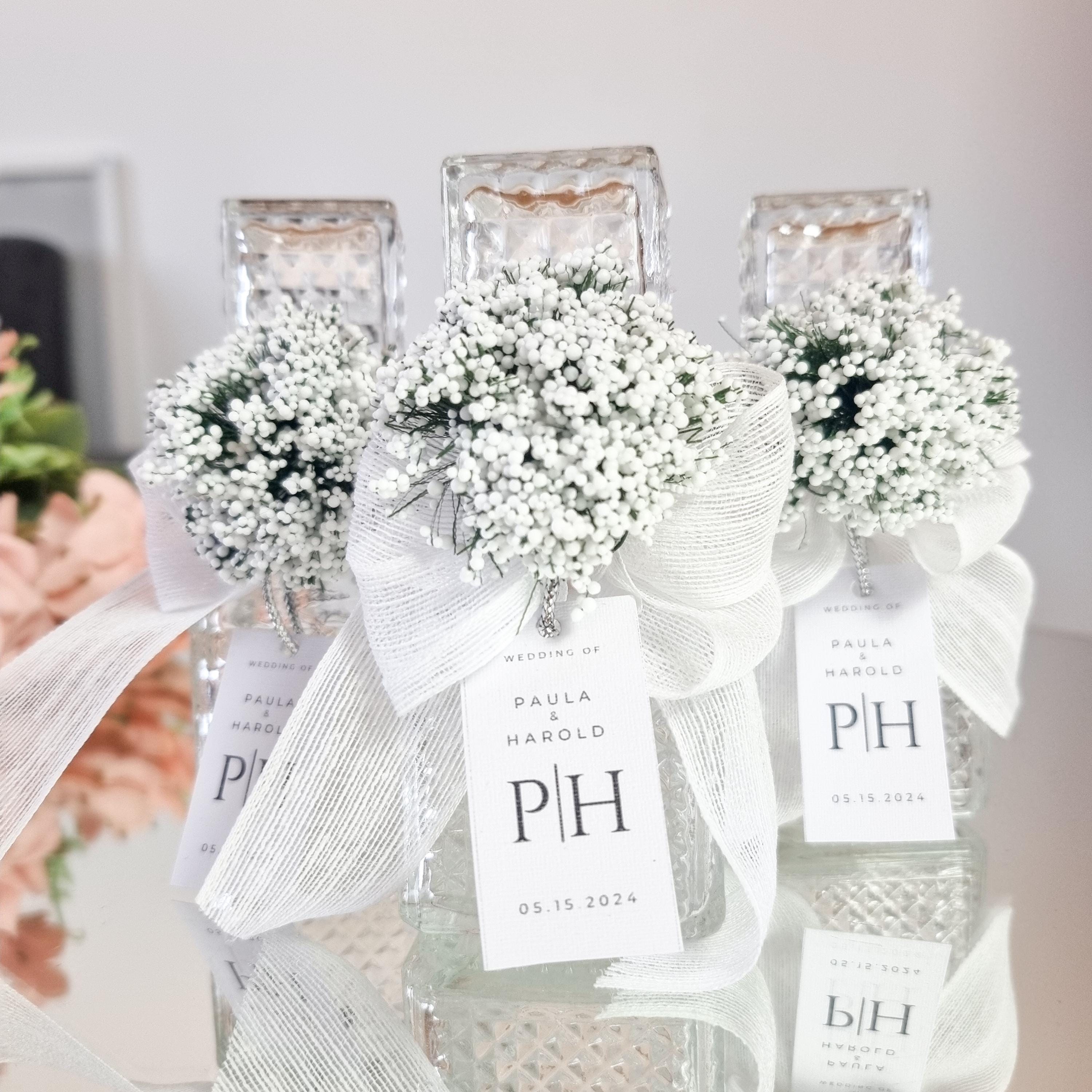 Personalized Wedding Favors Empty Glass Perfume Bottle , Party Perfume Bottle Favors, Wedding Perfume Favor, Wedding Day Fragrance Gift