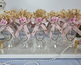 Personalisierte leere Köln Flasche Hochzeitsgeschenke für Gäste, Babypartygeschenke, Parfümflasche Gastgeschenke, Luxushochzeitsgeschenke, danke Geschenk