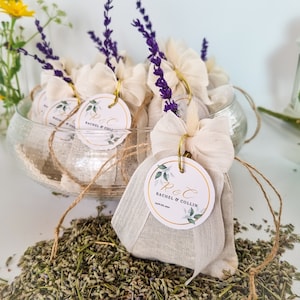 Personalized Wedding Favors Lavender Sachet Pouch, Bridal Shower Favors, Thank You Favors, Wedding Sachet Bags, Baby Shower Sachet Gifts