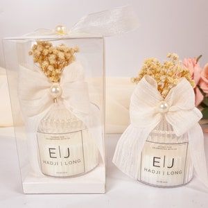 Wedding Candle Favor for Guests In Bulk, Thank You Favors For Guests In Bulk, Personalized Wedding Gift, Wedding Candle Gift, Party Favors