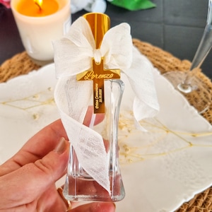 Holy Water Glass Bottle Empty, Baptism Favor For Boy And Girl, Religious Gift, First Holy Communion Favors, Christening Favors, Baptism Gift