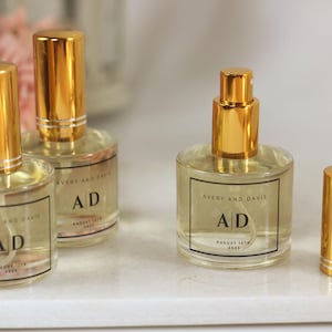 Personalized Empty Glass Cologne Bottle Wedding Favors for Guests, Party Perfume Bottle Favors, Wedding Perfume Favor, Wedding Cologne Favor