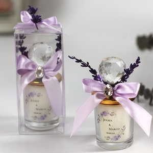 Personalized Elegant Candle Wedding Favor For Guests, Bridal Shower Favor Unique Wedding Favor Wholesale Wedding Candle, Luxury Wedding Gift