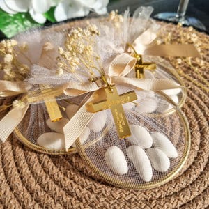 Baptism Favor Almond Candy Favors For Guests, First Holy Communion Favors, Almond Candy Favors, Christening Favors, Baptism Gift,