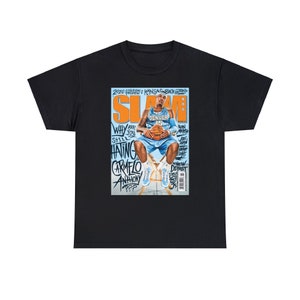 Carmelo Anthony Denver Nuggets Slam Cover NBA Tee Shirt