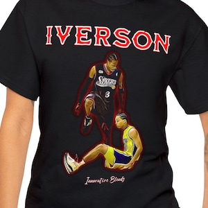 Allen Iverson Shirt, The Answer, Basketball shirt, Big Head, Classic 90s Graphic Tee, Unisex, Vintage Bootleg, Gift, Retro