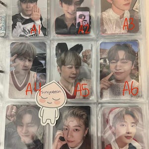 ZB1 Official Photocards & POBs