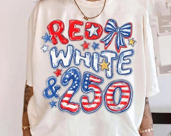 Red White and USA Shirt, Patriotic Independence Day Freedom Tee