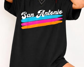 San Antonio Vintage Retro Shirt, Classic Texas Graphic Tee