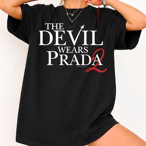 The Devil Wears Prada Shirt, As Red Devil's Tail Shirt