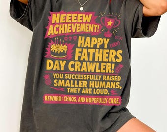 Fathers Day Gamer Dad New Achievement RPG Dad Gaming Shirt, Unisex Shirt