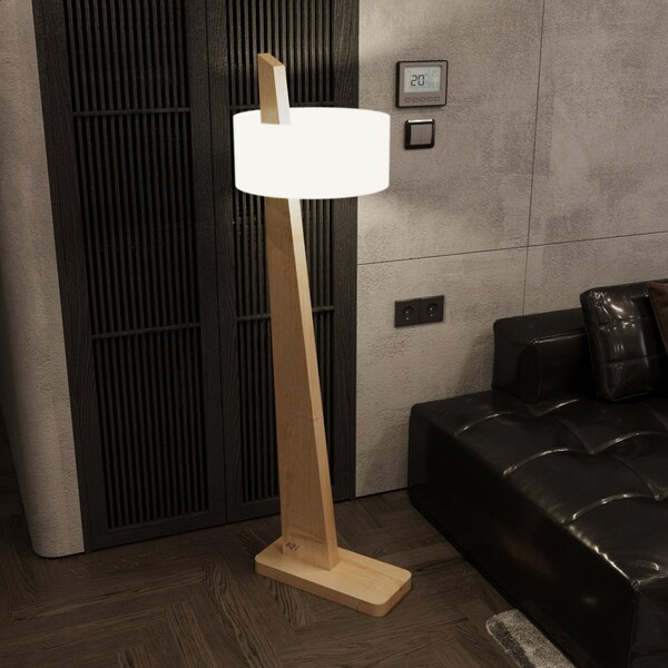 Rustic Floor Lamp - Etsy