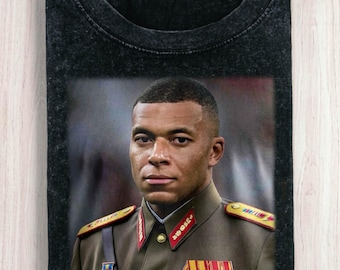 Funny Mbappe "The Dictator" Retro Shirt,France Soccer Shirt,Gift For Fans