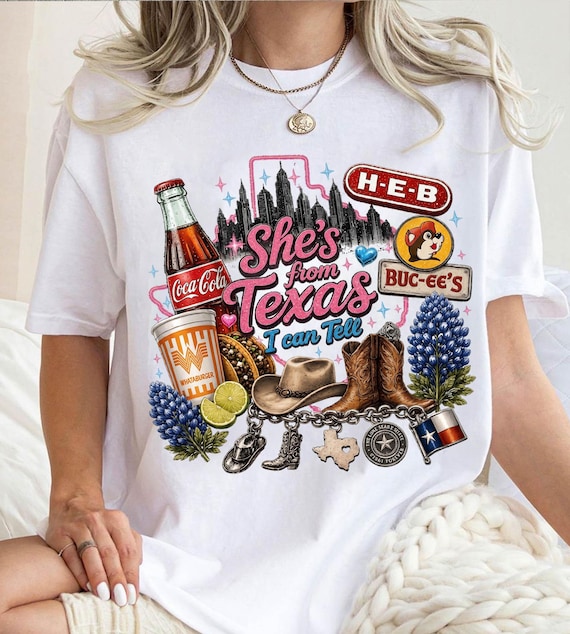 Retro Shirt, Southern State Pride, Texas Girl, Texas Lover Tee