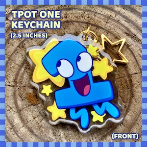 One TPOT 2.5 Inch Acrylic Keychain