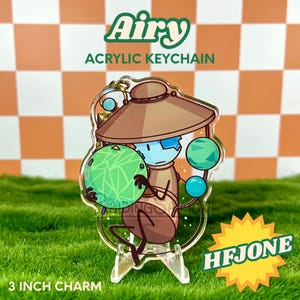 Airy HFJONE 3 Inch Acrylic Keychain