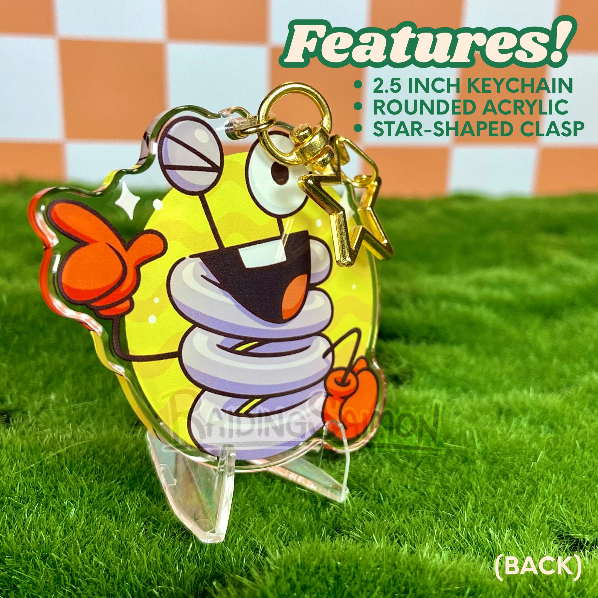 Springy Inanimate Insanity 2.5 Inch Acrylic Keychain - Etsy