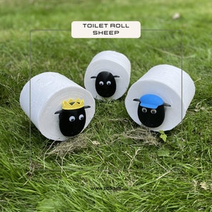 Bathroom Sheep, Toilet Paper Holder, Toilet Paper Holder, WC Decoration, Funny Gifts