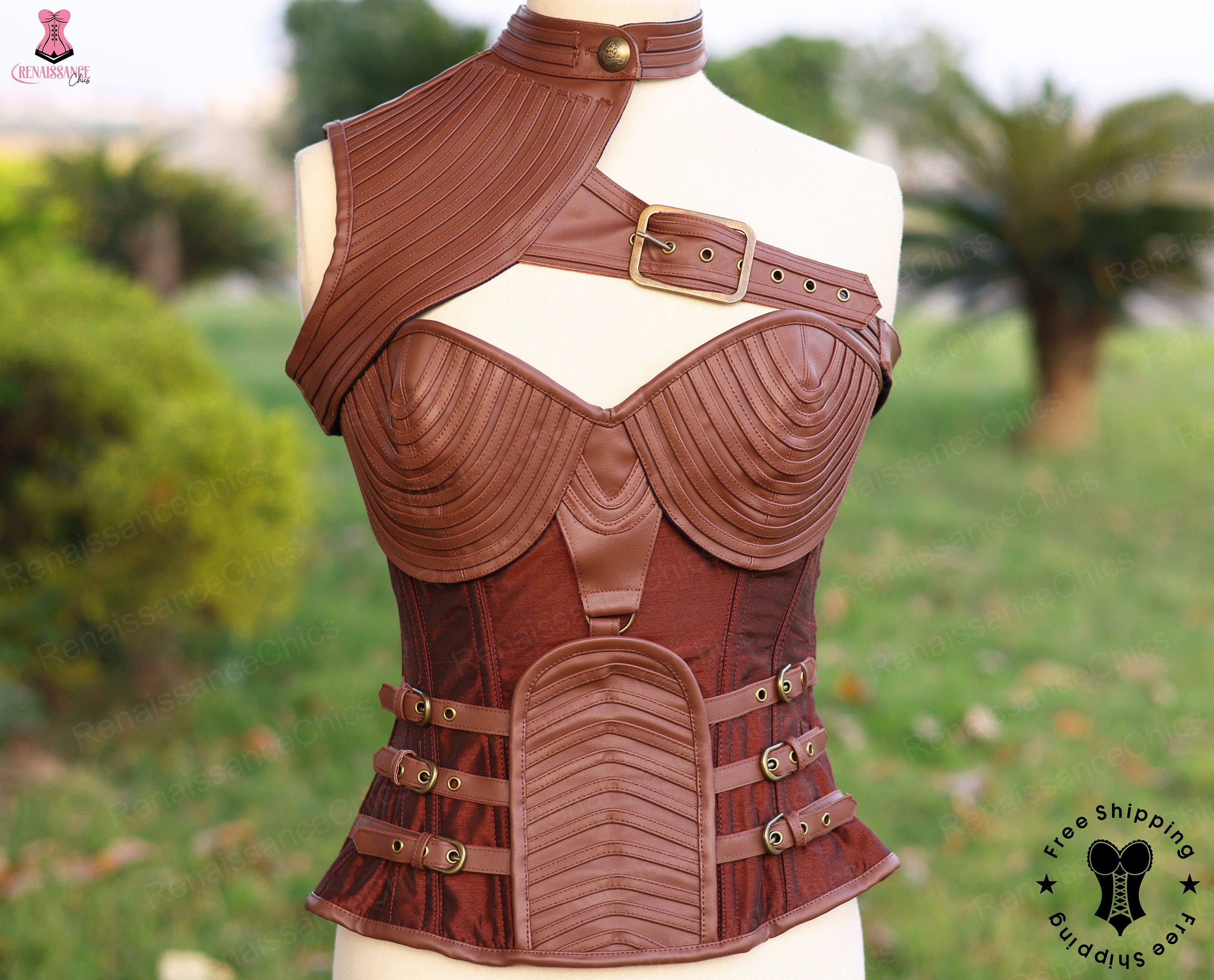 Corset Medieval Leather 