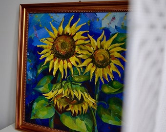 Original Artwork by Oksana Goi (Ukraine) “Sunflowers”