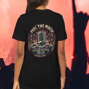 Vintage Rockabilly Music Tee - Retro Rock n Roll Graphic T-Shirt - 1950s Style Band Shirt for Men & Women