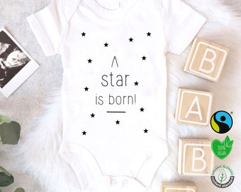 Organic Babybody | Body | Bio Baumwolle | kurzarm | Baby | Geburt | Geschenk