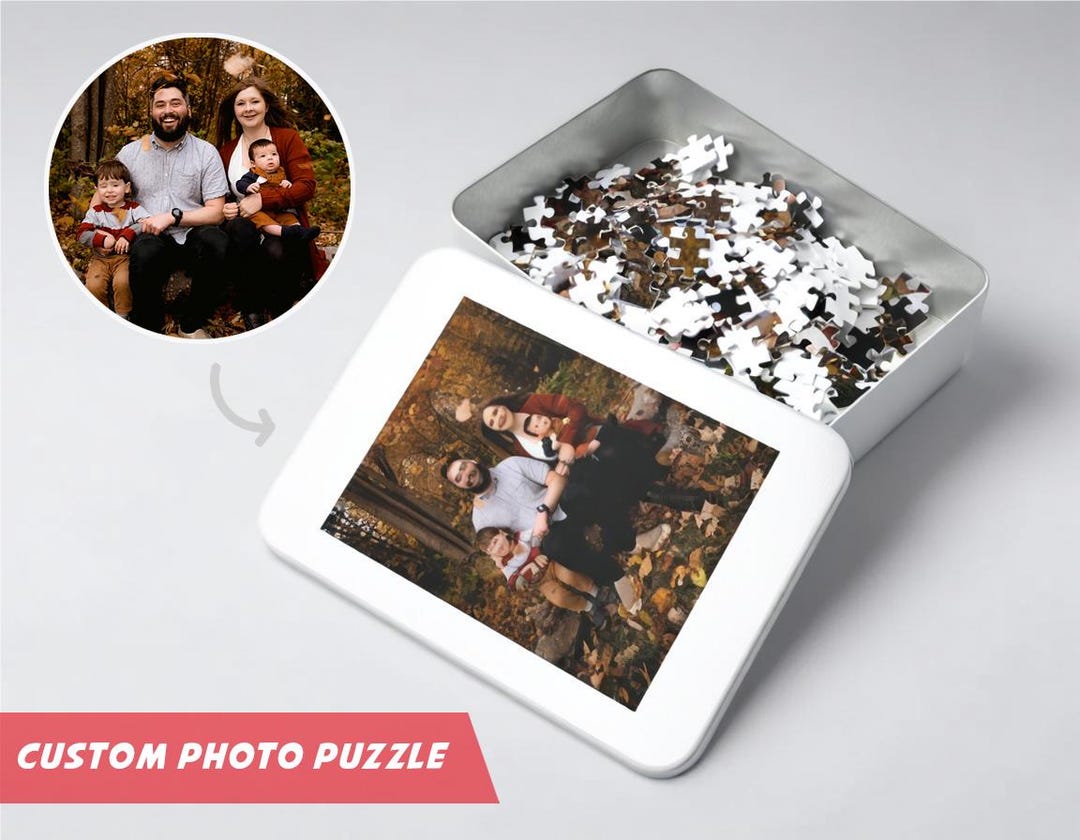 Personalized Photo Jigsaw Puzzle, Custom Puzzle From Photo, Puzzle With ...