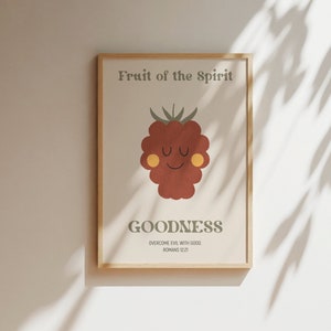 Fruit of the Spirit 'wall art, Sunday school -posters, nursery decor