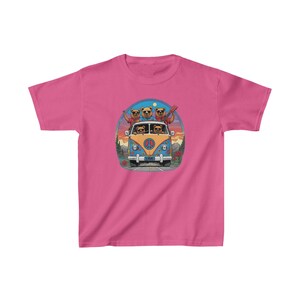 Kids Heavy Cotton™ Tee,cute bears go on vacation image 7